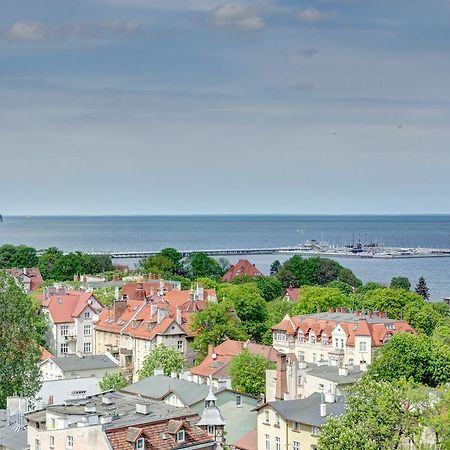 Dom & House - Level Eleven Apartment With Sea View Sopot Bagian luar foto