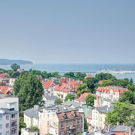 Dom & House - Level Eleven Apartment With Sea View Sopot Bagian luar foto