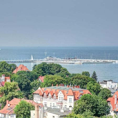 Dom & House - Level Eleven Apartment With Sea View Sopot Bagian luar foto