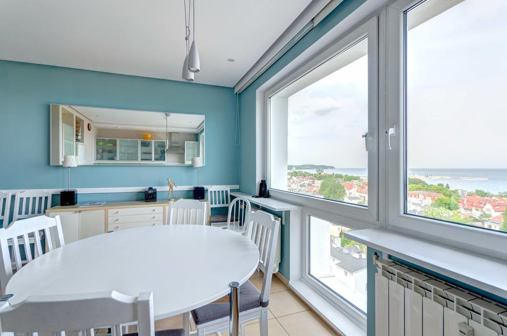 Dom & House - Level Eleven Apartment With Sea View Sopot Bagian luar foto